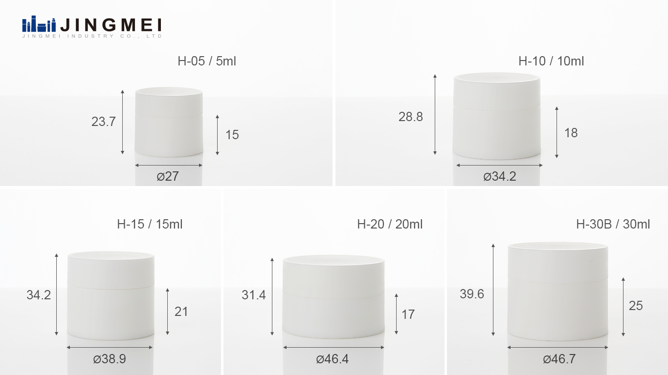 sample cream jar cream jar