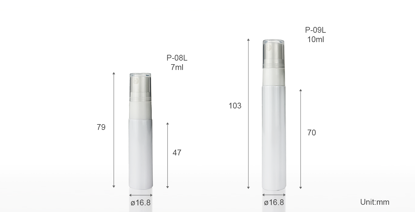 sample lotion bottle